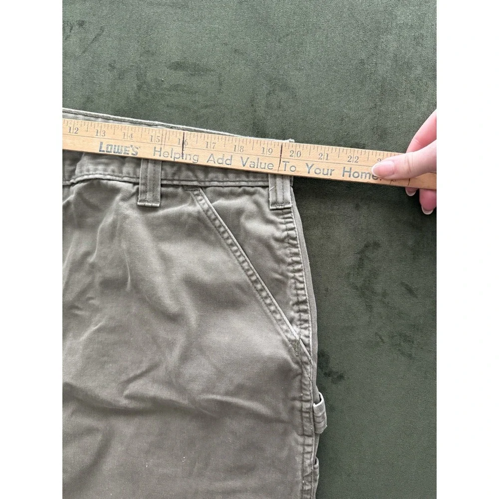 Carhartt Carpenter Pants Green B324-ARG Work Wear‎ Size 40x30